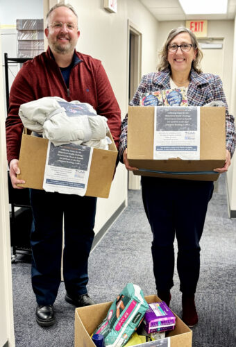 CAA employees donate supplies
